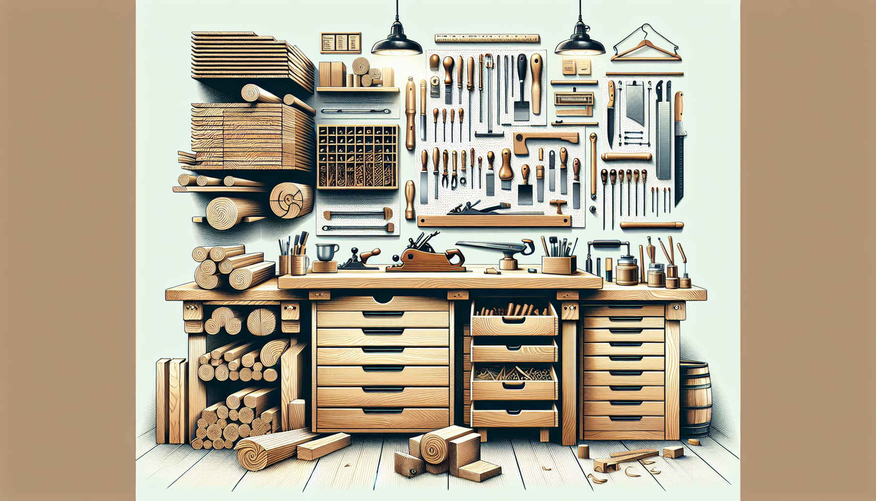 Creating a Harmonious Woodworking Workspace: The Power of Organization and Efficiency