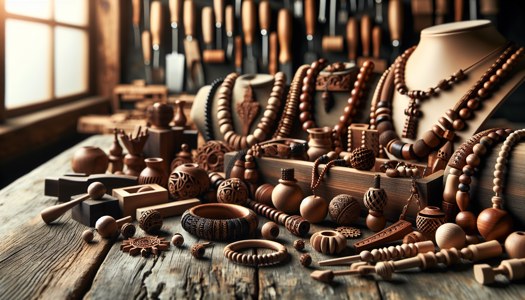 Creating Bespoke Handcrafted Wooden Jewelry: Merging Style and Woodworking Skills