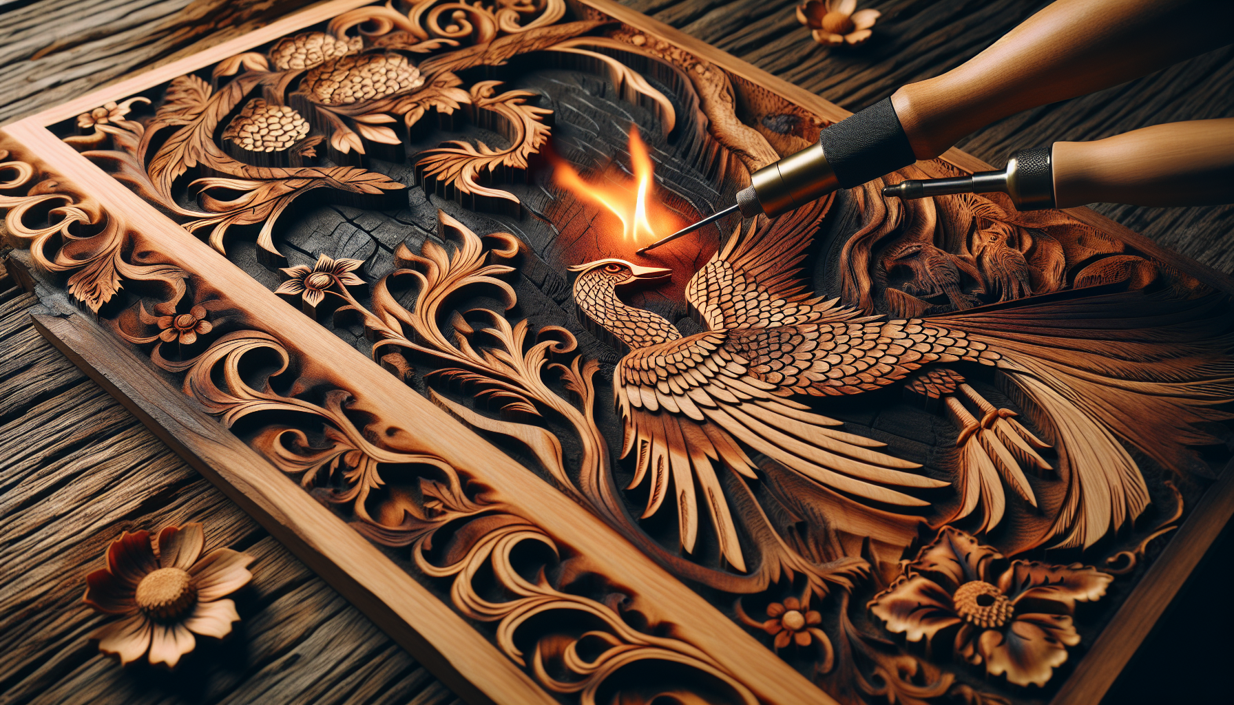 Exploring Wood Artistry: The Magic of Wood-Burning Techniques