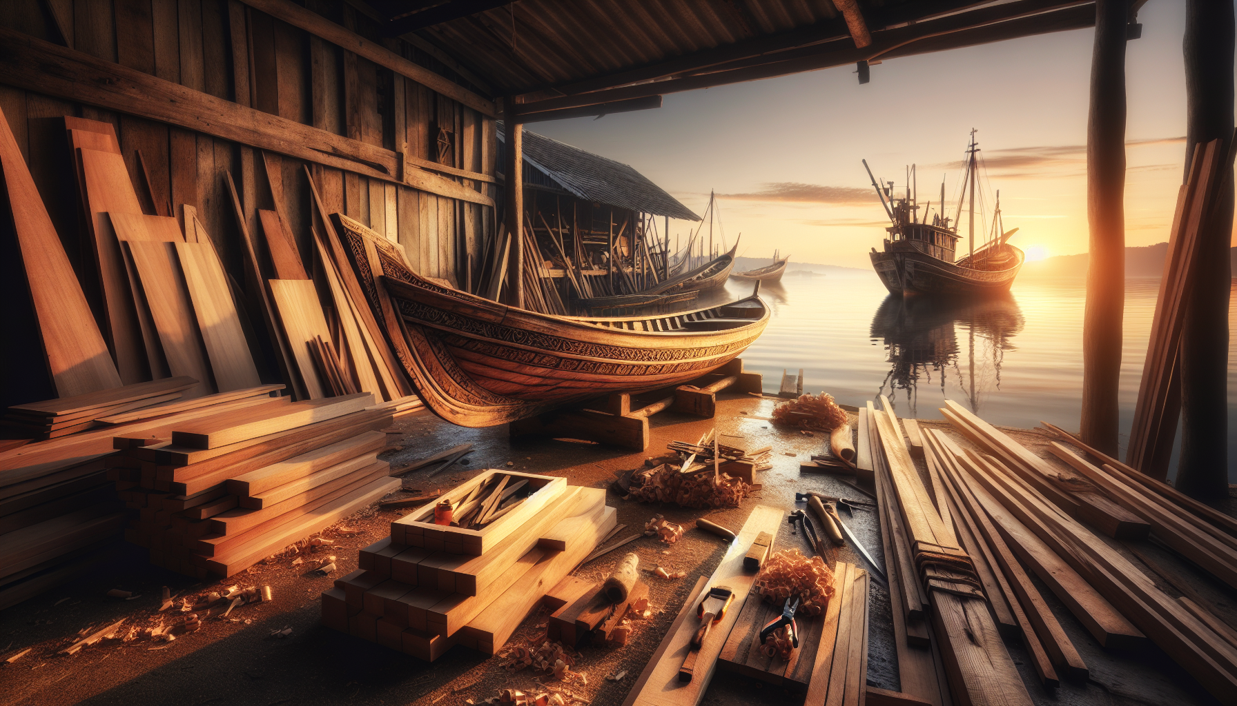 Exploring the Craft of Wooden Boat Building: Techniques and Traditions